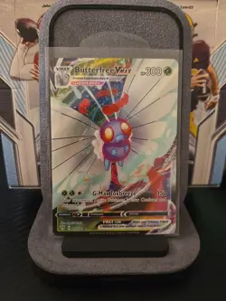Butterfree Vmax 002/189 NM Darkness Ablaze Pokemon Card TCG - Image 1