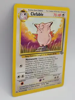 Clefable 17/64 Jungle Non-Holo Rare Pokemon Card - Image 5