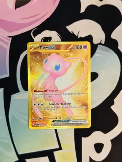 Mew ex - 205/165 Pokemon TCG Gold Hyper Rare Scarlet & Violet - 151 Pokemon Card - Image 1
