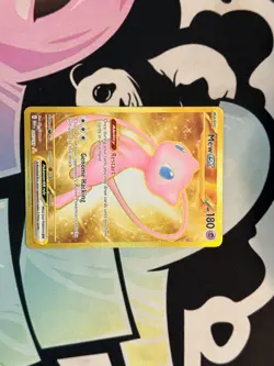 Mew ex - 205/165 Pokemon TCG Gold Hyper Rare Scarlet & Violet - 151 Pokemon Card - Image 3