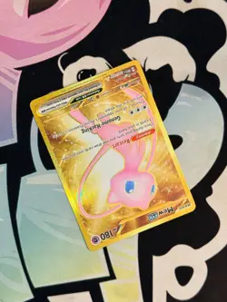 Mew ex - 205/165 Pokemon TCG Gold Hyper Rare Scarlet & Violet - 151 Pokemon Card - Image 4