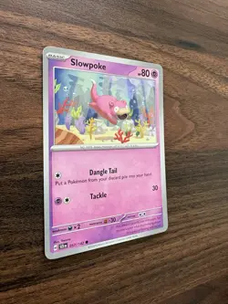 Slowpoke 057/142 Stellar Crown Regular Finish Pokemon Card NM - Image 3