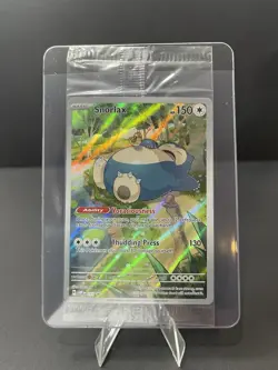 SEALED Snorlax 051 Sv: Scarlet & Violet Promo Cards Holo - Image 1