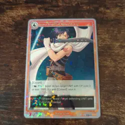 PROMO Joshua Bright English Trails Trading Card Game TCG Glitter Card Kiseki - Image 1