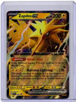 Pokemon Zapdos ex 049 Promo Scarlet & Violet SVI NM - Image 1