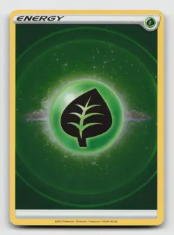 Grass Energy - Reverse Holo - 2022 - SWSH Brilliant Stars Pokemon Card NM - Image 1
