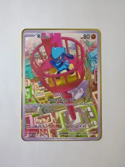 [METAL] Riolu #10 Promo | Pokemon Mega Evolution Handmade - Image 1