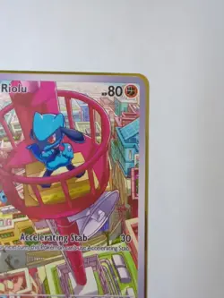 [METAL] Riolu #10 Promo | Pokemon Mega Evolution Handmade - Image 2