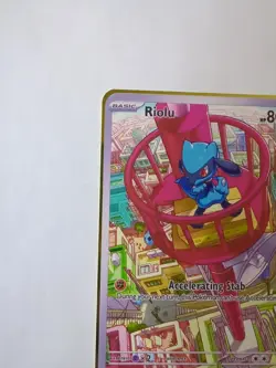 [METAL] Riolu #10 Promo | Pokemon Mega Evolution Handmade - Image 3