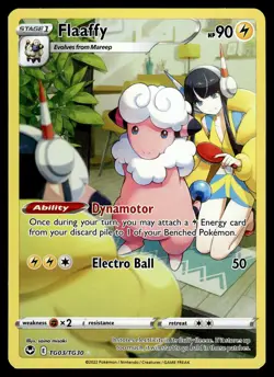 Flaaffy TG03/TG30 SWSH12: Silver Tempest Trainer Gallery Pokemon - Image 1