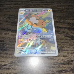 2023 Pokemon Paldea Evolved Raichu 211/193 Illustration Rare - Image 2