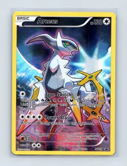Arceus XY116 Holo Promo XY Promo Pokemon Holo Lightly Played - Image 1