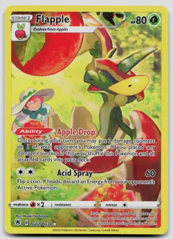 Flapple TG02/TG30 Astral Radiance Trainer Gallery Pokemon NM - Image 1