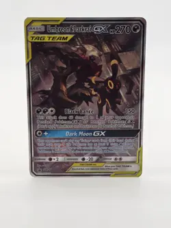 Umbreon & Darkrai GX SM241 Pokemon Black Star Promo Alternate Full Art Holo - Image 1