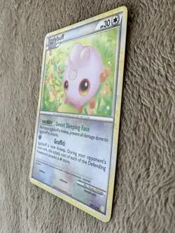2010 Pokemon TCG HeartGold SoulSilver Igglybuff Regular Non-Holo 44/123 LP/NM - Image 2