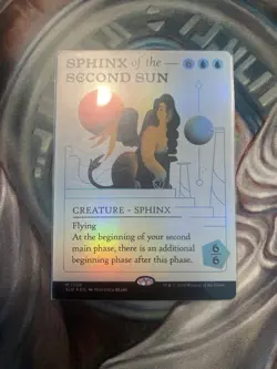 MTG Sphinx of the Second Sun (Rainbow Foil) Secret Lair Drop Foil Never Played! - Image 1