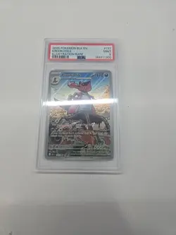 2025 Pokemon Krookodile Illustration Rare PSA 9 #137 - Image 2