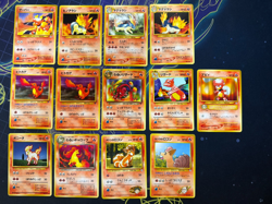 Vintage Japanese Pokemon Fire-Type Lot - Image 1