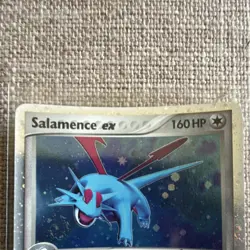 Pokemon TCG Salamence ex 96/108 EX Power Keepers Holo Rare 160 HP 2007 - Image 2