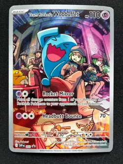 Pokemon TCG Team Rocket's Wobbuffet SVP203 Promo - Image 1