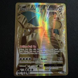 Pokemon TCG Dragonite EX Full Art Ultra Rare Holo Card Evolutions 106/108 XY - Image 1