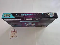Pokemon TCG: Vaporeon VMAX Premium Collection Sword & Shield Factory Sealed New - Image 4
