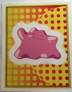 STICKERS POKEMON NEUF N°105 METAMORPH MERLIN SERIE 2 DE 2000 - Image 1