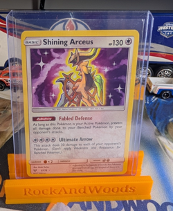 Shining Arceus 57/73 Pokemon Shining Legends Holo Rare NM - Image 1