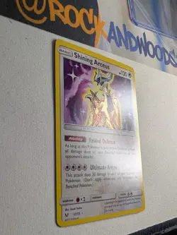 Shining Arceus 57/73 Pokemon Shining Legends Holo Rare NM - Image 4