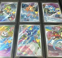 Pokemon First Partner Illustration Sinnoh And Alola Complete Set Of 6 Promos - Image 3