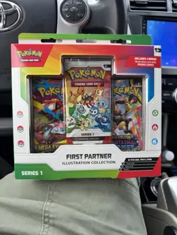 Pokemon Promo Booster First Partner Illustration Collection Series 1 Box - Image 1