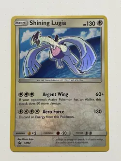 Pokemon Shining Lugia SM82 Shining Celebi Sm79 Shining Volcanion 27/73 LOT - Image 2