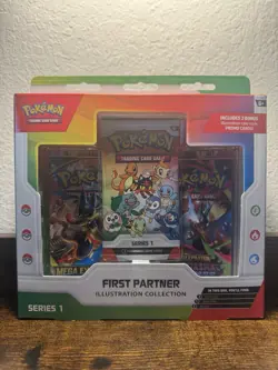Pokemon First Partner Illustration Collection Series 1 Promo Booster Box English - Image 1