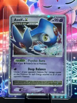 Pokemon TCG Azelf LV.X Ultra Rare Holo Legends Awakened 140/146 - Image 1