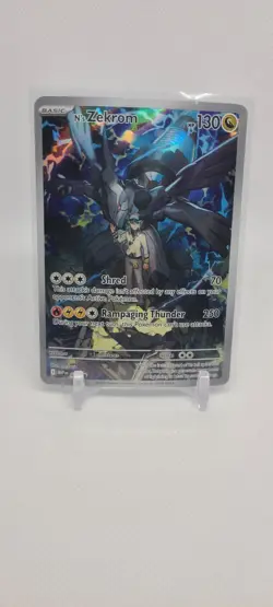 Pokemon TCG Ascended Heroes ETB N’s Zekrom 031 Black Star Promo NM - Image 1