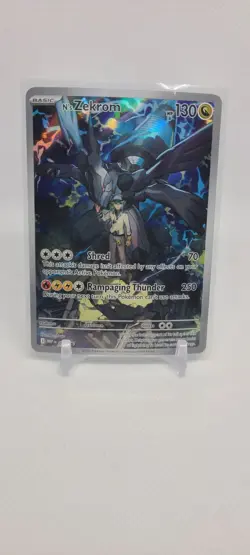 Pokemon TCG Ascended Heroes ETB N’s Zekrom 031 Black Star Promo NM - Image 2