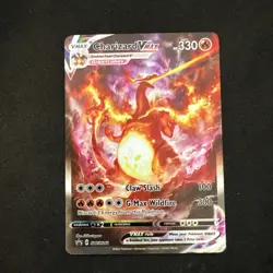 Pokemon TCG Sword And Shield Promo Charizard Vmax SWSH261 Full Art Rare Holo - Image 1