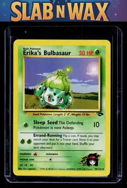 Pokemon tcg Gym Challenge Erika's Bulbasaur #039/132 - Image 1