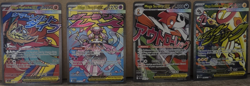 Pokemon TCG XY Japanese Holo EX Lot 4: Mega Hawlucha/Diancie/Scrafty/Eelektross - Image 1