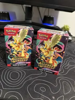 Pokemon TCG Ascended Heroes Booster Bundle Box Lot of 2 Dragonite Ho-Oh - Image 1