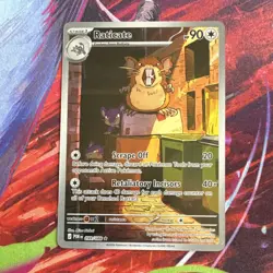 Nintendo Pokemon TCG Raticate 099/088 Holo Illustration Rare 90 HP - Image 1