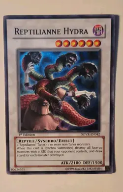 Reptilianne Hydra - SOVR-EN042 - 1st - Super Rare - LP - Image 1