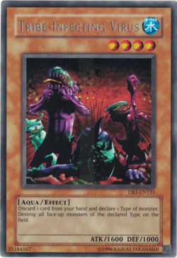 Yu-Gi-Oh! Tribe-Infecting Virus (NM) Unlimited Rare DR1-EN131 - Image 1