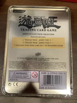 Yugioh Duelist Pack Collection Tin Jaden Yuki NEW Factory Sealed GEM MINT RARE! - Image 3