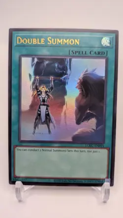 Double Summon LCKC-EN091 Legendary Collection Kaiba Yu-Gi-Oh - Image 1
