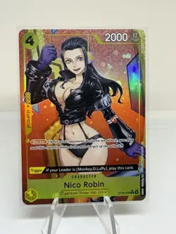 Nico Robin ST29-009 Parallel Starter Deck Full Art One Piece TCG English - Image 1