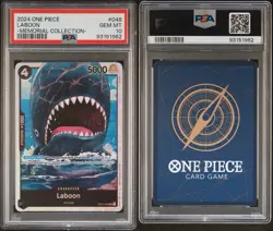 Laboon EB01-048 Memorial Collection SR Foil 2024 One Piece Bandai PSA 10 LOWPOP! - Image 5