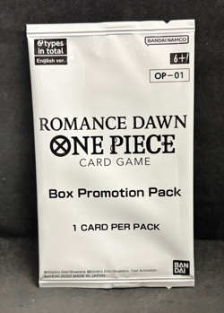 One Piece OP-01 Romance Dawn Box Promotion Pack Factory Sealed NEW - Image 1