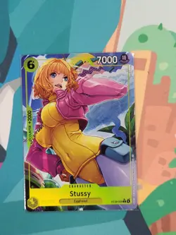 One Piece Stussy (006) (Parallel) ST29-006 Starter Deck 29: Egghead Foil - Image 1