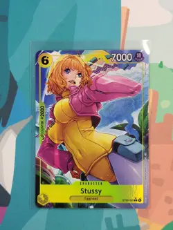 One Piece Stussy (006) (Parallel) ST29-006 Starter Deck 29: Egghead Foil - Image 2